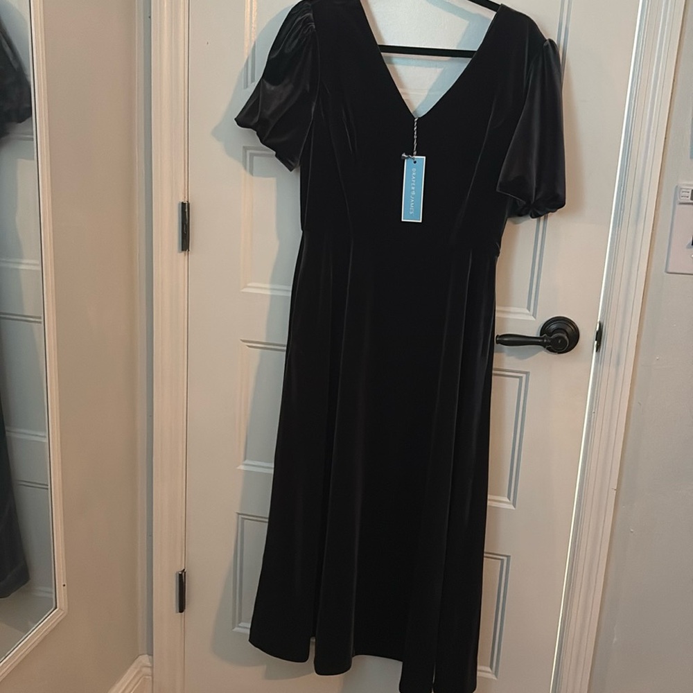 Draper James velvet dress